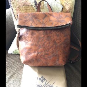Patricia Nash leather backpack